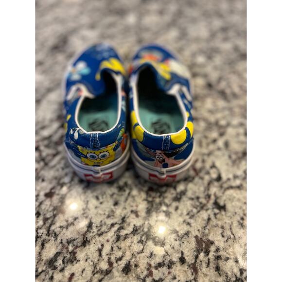 VANS SpongeBob slip on shoes men’s size 4.5 women’s 6 big boys size 4.5 - Picture 4 of 14
